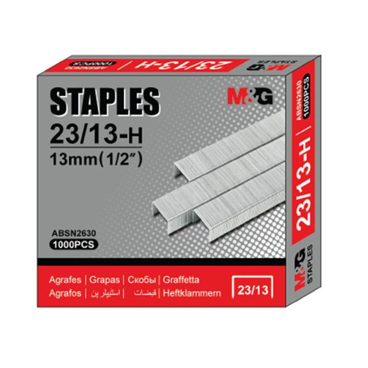 M&G Heavy Duty Staples 23/13 23/15 23/17 23/20 1000pcs Wholesale