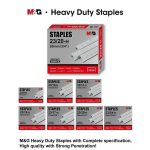 M&G Heavy Duty Staples 23/13 23/15 23/17 23/20 1000pcs Wholesale
