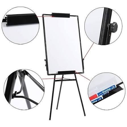 M&G ADB98341 Tripod Standing Dry Erase Whiteboard 900x600mm Wholesale