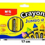 M&G AGMU3402 super jumbo crayons 12 Colors 14x92mm Wholesale