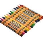 M&G AGMX4225 round kids crayons 12 Colors 8x90mm Wholesale