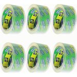 M&G AJD97337 Super Clear Packing Tape 48mm x 40Y 6 Rolls Wholesale