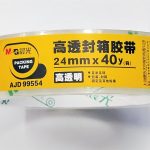 M&G AJD99554 Non-Yellowing Clear Stationery Tape 24mm x 40Y Wholesale