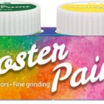M&G APL976M7 washable poster paint set 4 Colors 100ml Wholesale