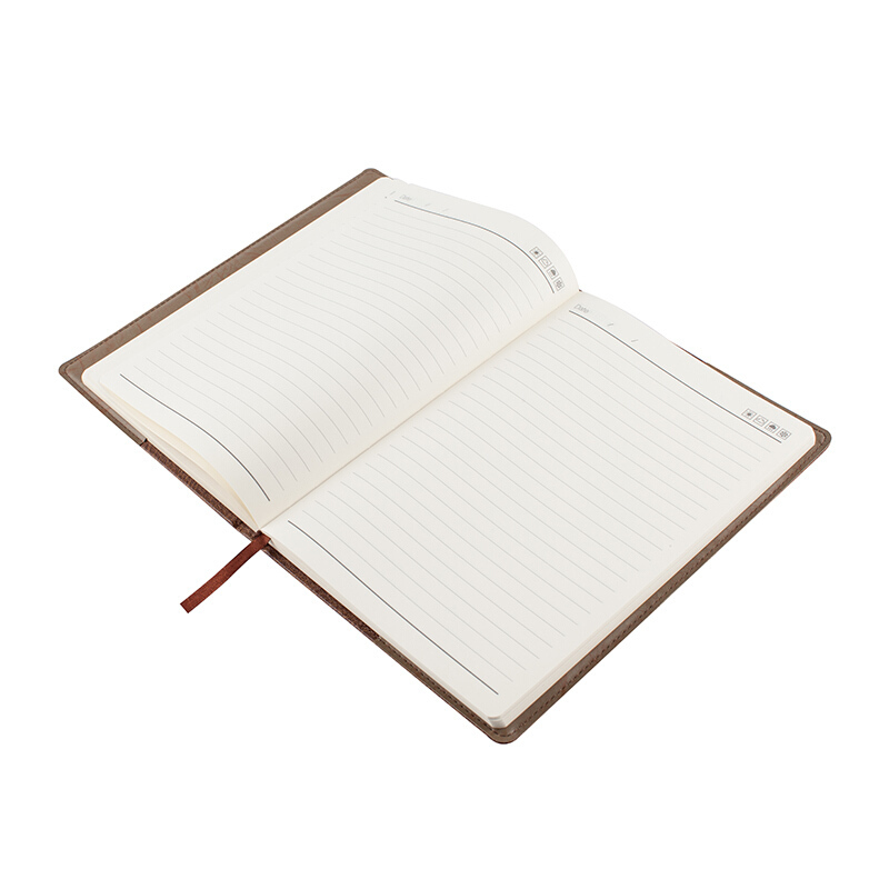 M&G Two-Tone Spliced PU Cover Notebook 160 Sheets Wholesale