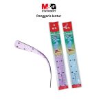 M&G ARL960Y7 30cm Shatterproof Flexible Soft Plastic Ruler Wholesale