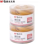 M&G ASC99334 Natural Latex Rubber Bands 100g Jar Wholesale