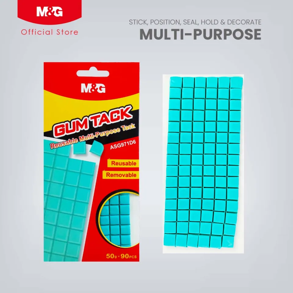 M&G ASG971D6 Reusable Adhesive Gum Tack 50g 90pcs Wholesale