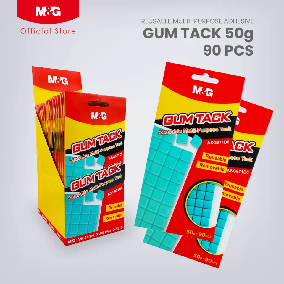 M&G ASG971D6 Reusable Adhesive Gum Tack 50g 90pcs Wholesale