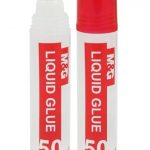 M&G Non-Toxic Clear Liquid Glue 50ml 125ml Applicator Head Wholesale