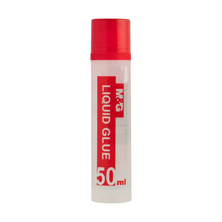 M&G Non-Toxic Clear Liquid Glue 50ml 125ml Applicator Head Wholesale