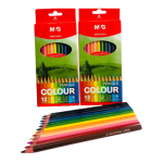 M&G hexagonal drawer colored pencils 12 24 36 Colors Wholesale