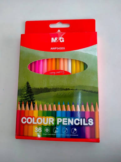 M&G hexagonal drawer colored pencils 12 24 36 Colors Wholesale