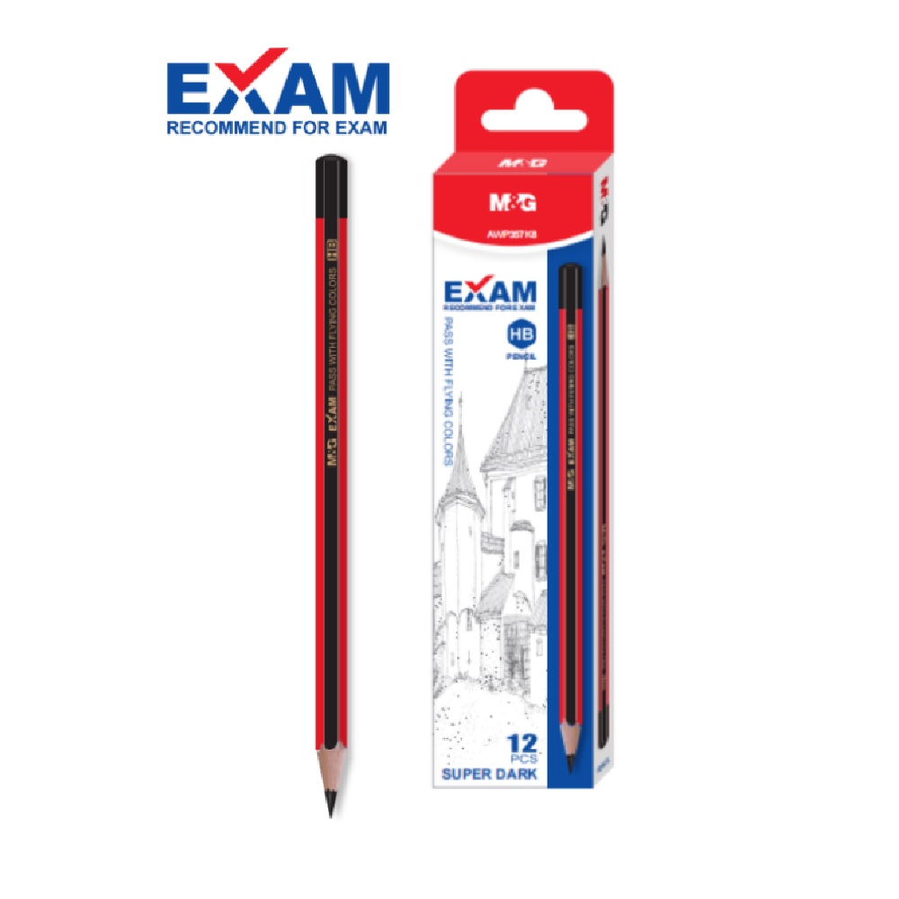 M&G HB exam grade pencils AWP357K8 12 Pack Wholesale