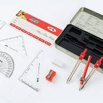 M&G HARL1304 math geometry compass set 10 Pieces Tin Box Wholesale