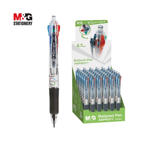 M&G ABP80371 Multi Ballpoint Pen 4 Colors 0.7mm Wholesale