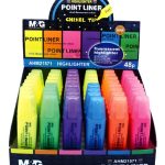 M&G AHM21571 Scented Highlighter 6 Colors Chisel Tip Wholesale