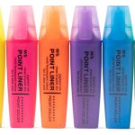 M&G AHM21571 Scented Highlighter 6 Colors Chisel Tip Wholesale