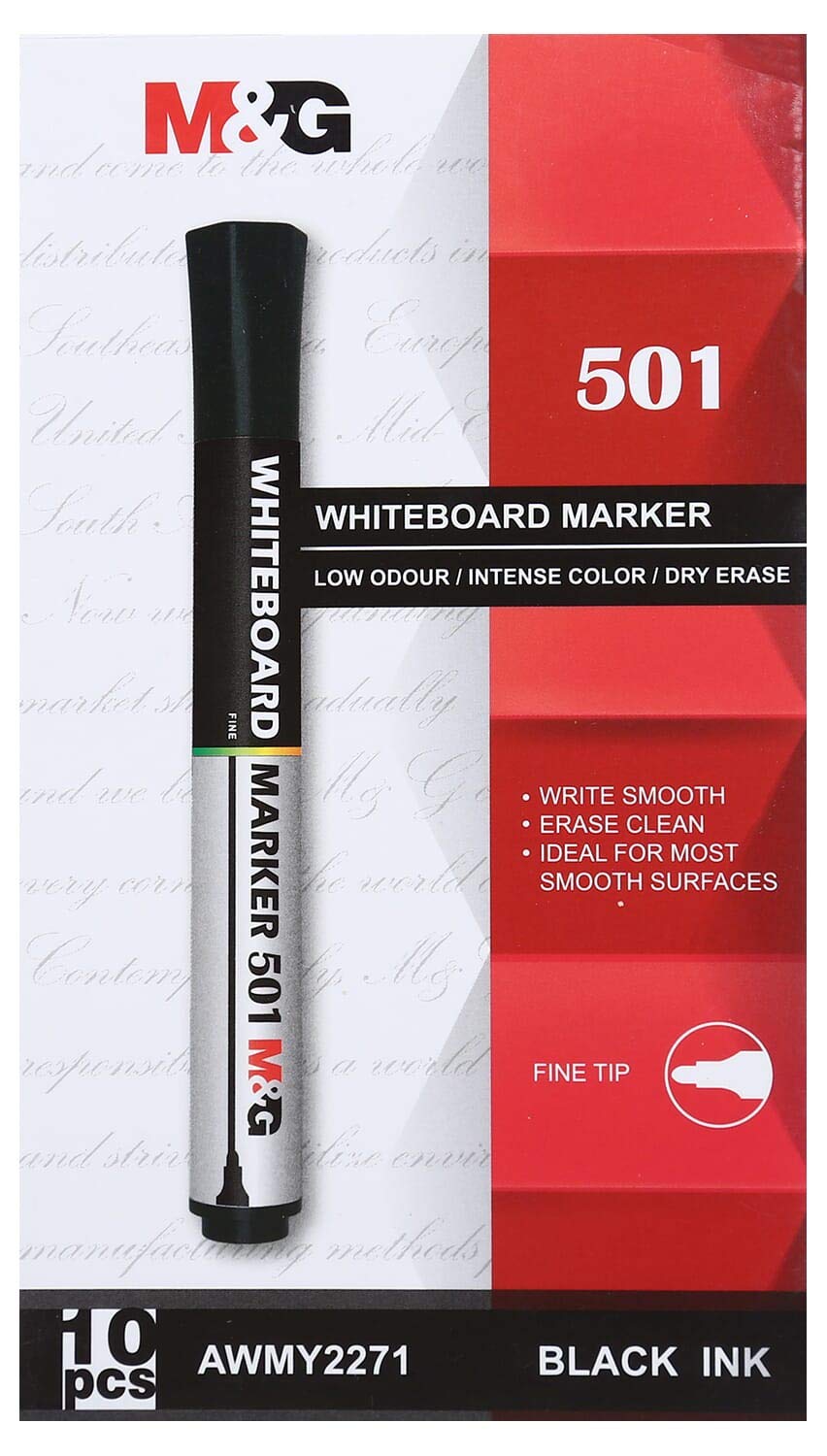 M&G AWMY2271 Whiteboard Marker Fine Tip Wholesale